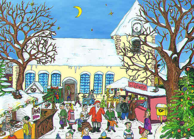 Das Startbild von 1998 von Tobias (Zeichnung) und Felix (Farben) May aus Rethmar, 15 Jahre 