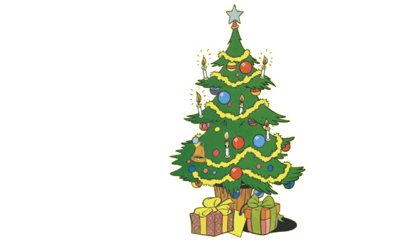 Vorsichtig mit dem Weihnachtsbaum. Bitte nicht ansto&szlig;en !