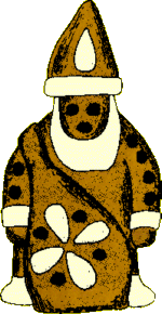 Ein Nikolaus zum Backen (Dekorationsvorschlag)