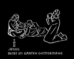Jesus betet im Garten Gethsemane Jesus betet im Garten Gethsemane