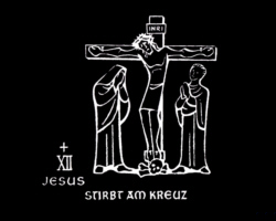 Jesus stirbt am Kreuz Jesus stirbt am Kreuz